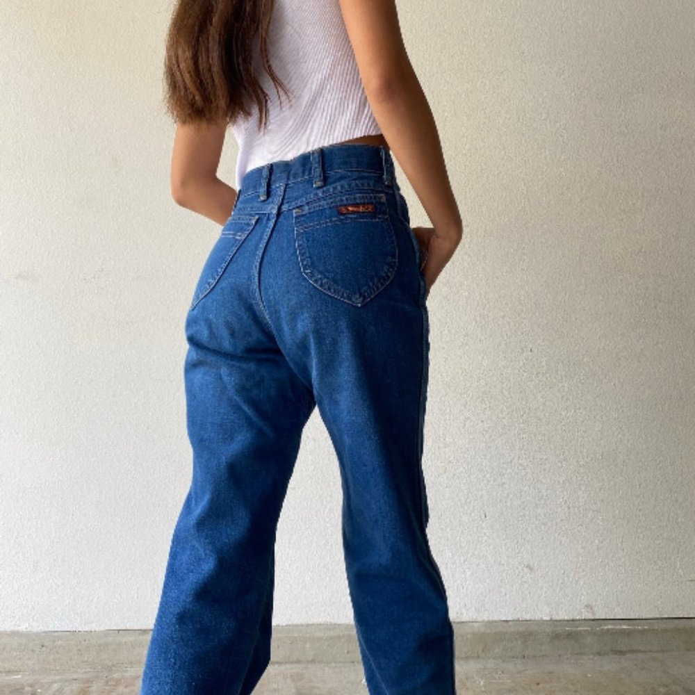 90s Wrangler high wasted jeans (XS)